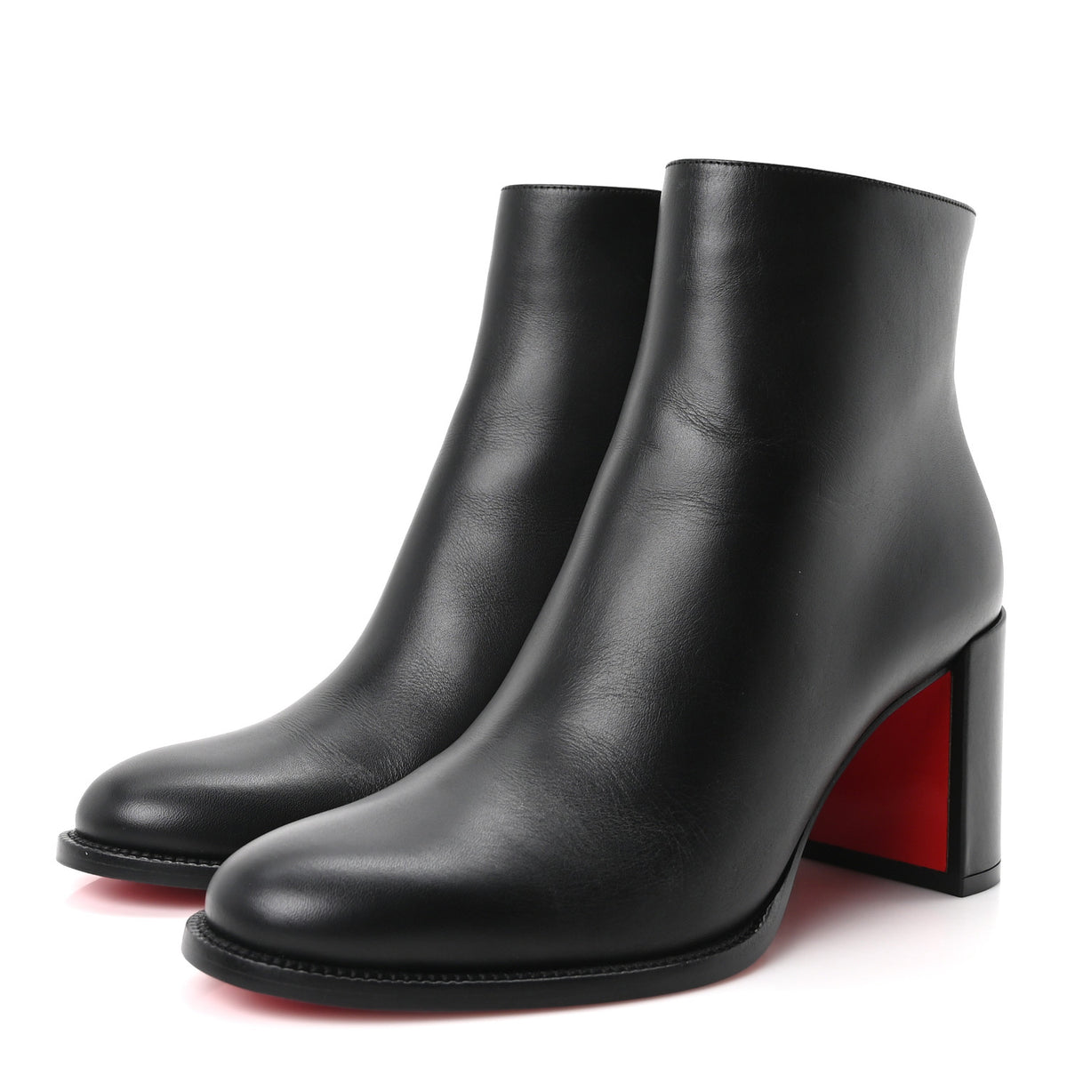 Calfskin Adoxa 70 Ankle Boots 37 Black