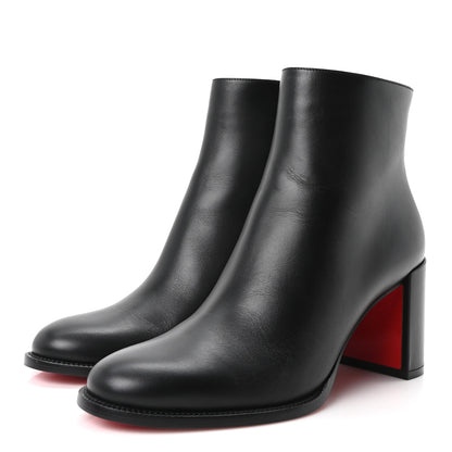 Christian Louboutin Calfskin Adoxa 70 Ankle Boots 37 Black 4 of 9
