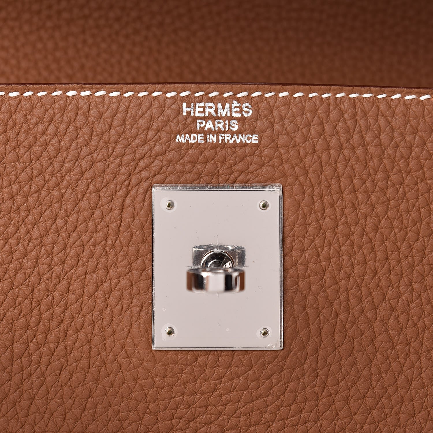 Hermes Togo Kelly Retourne 32 Gold 6 of 10