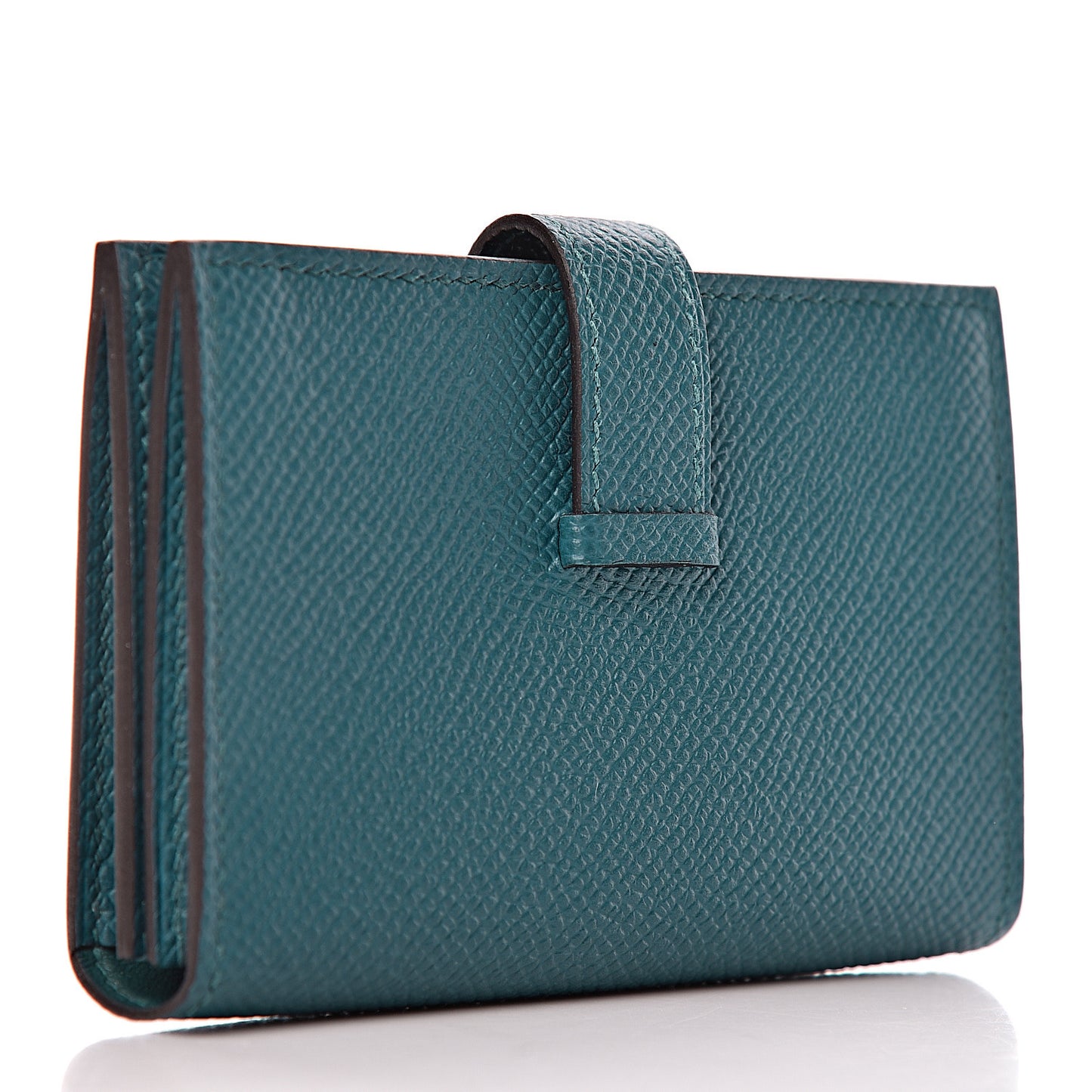 Epsom Bearn Card Holder Wallet Vert Bosphore