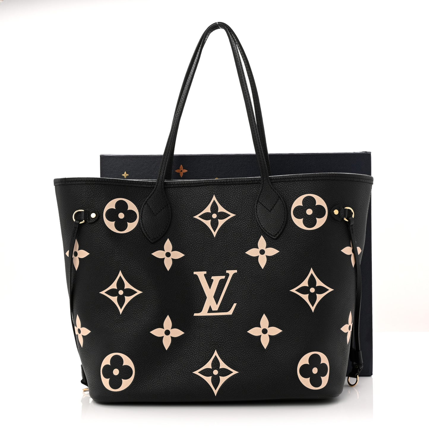 Empreinte Monogram Giant Neverfull MM Black Beige