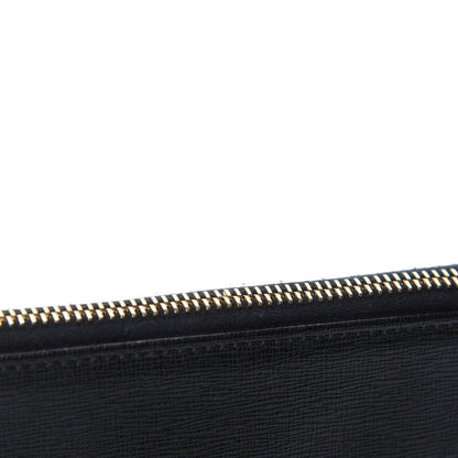 Fendi Vitello Elite Mini Pouch Crossbody Black 9 of 12