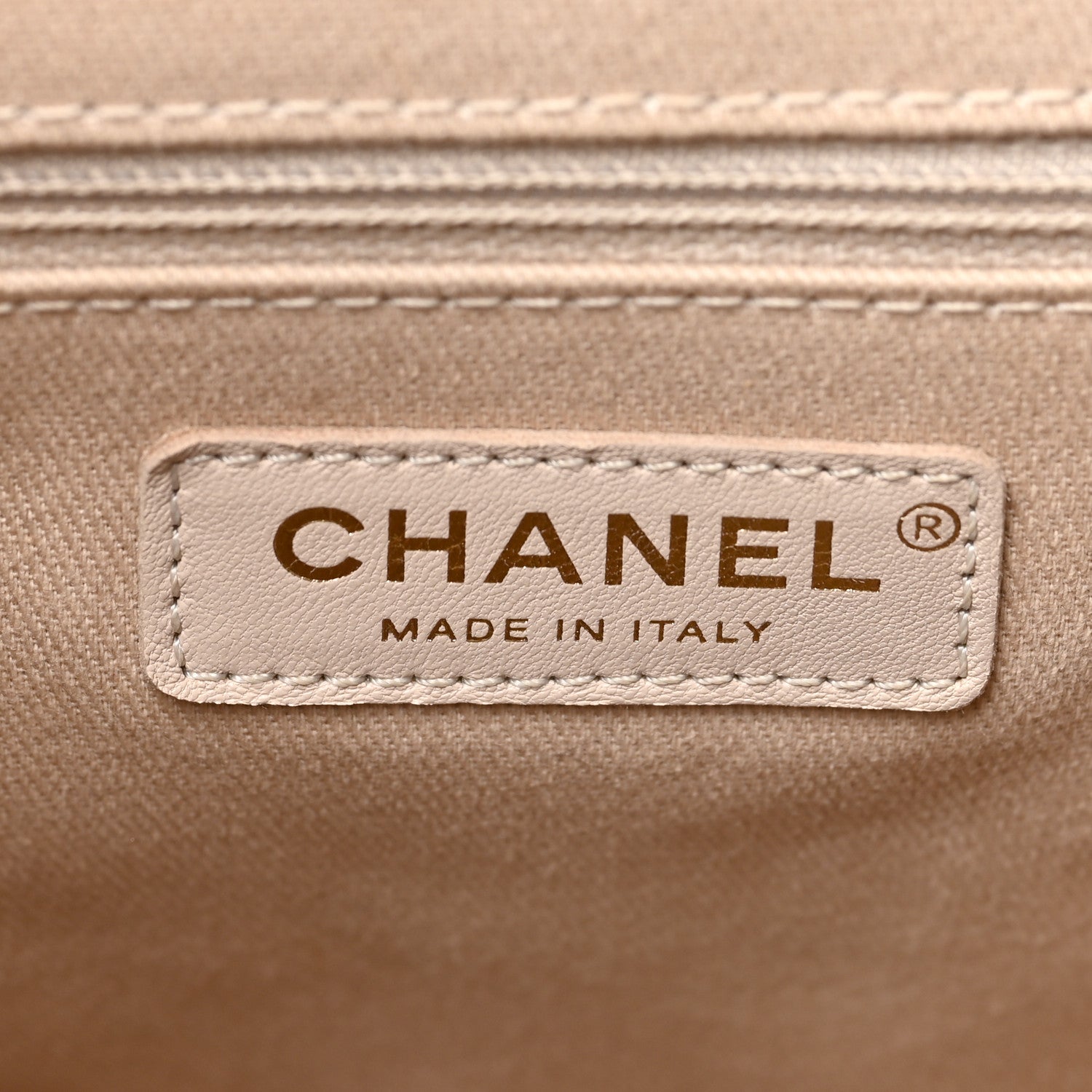 Chanel Caviar Quilted Business Affinity Backpack Beige 6 of 10