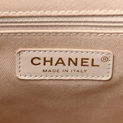 Chanel Caviar Quilted Business Affinity Backpack Beige 6 of 10