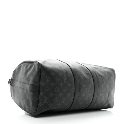 Louis Vuitton Monogram Eclipse Keepall Bandouliere 45 3 of 11