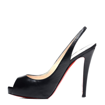 Christian Louboutin Kid No Prive 120 Pumps 40.5 Black 1 of 11
