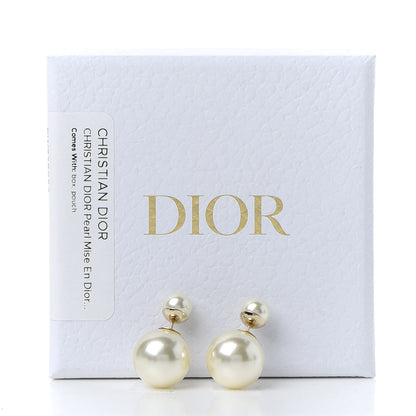 Christian Dior Pearl Mise En Dior Tribal Earrings 5 of 5