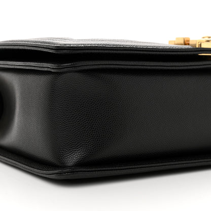 Chanel Calfskin Quilted New Medium Boy Flap Black 9 of 11