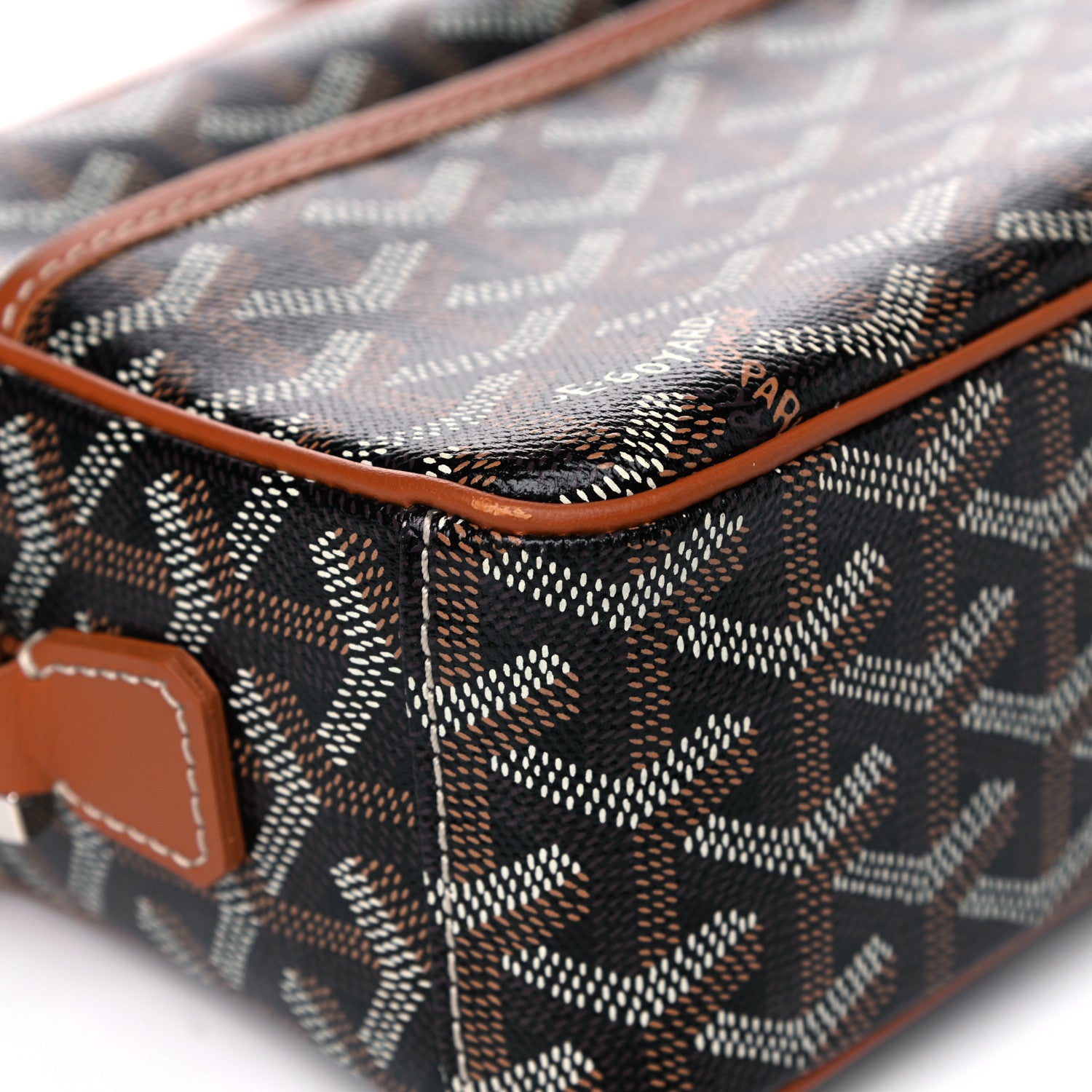 Goyard Goyardine Sac Cap Vert Black Gold 8 of 11