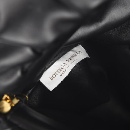 Bottega Veneta Calfskin The Pouch Chain Black 6 of 9