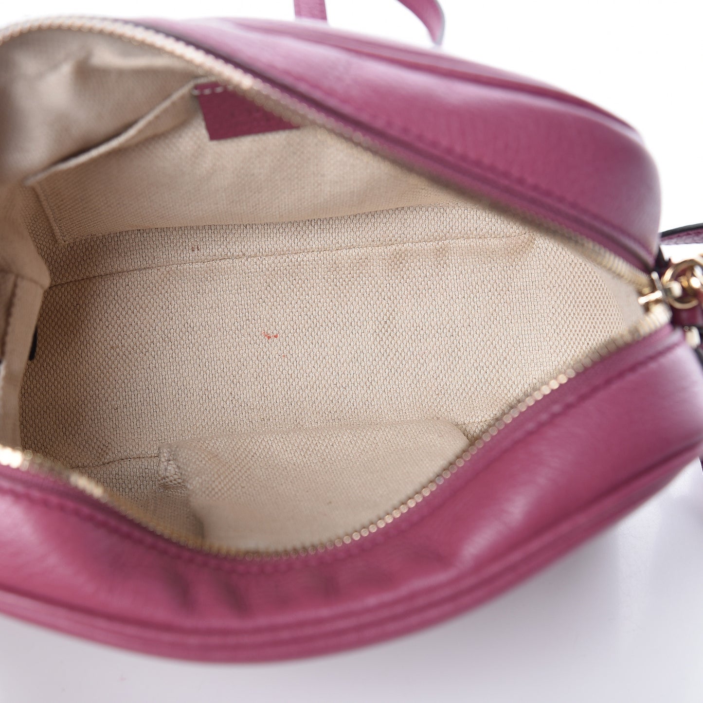 Pebbled Calfskin Small Soho Disco Bag Peonia Flower