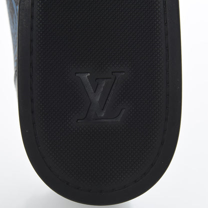 Louis Vuitton Damier Graphite Rope Sneakers 9.5 Blue 6 of 11