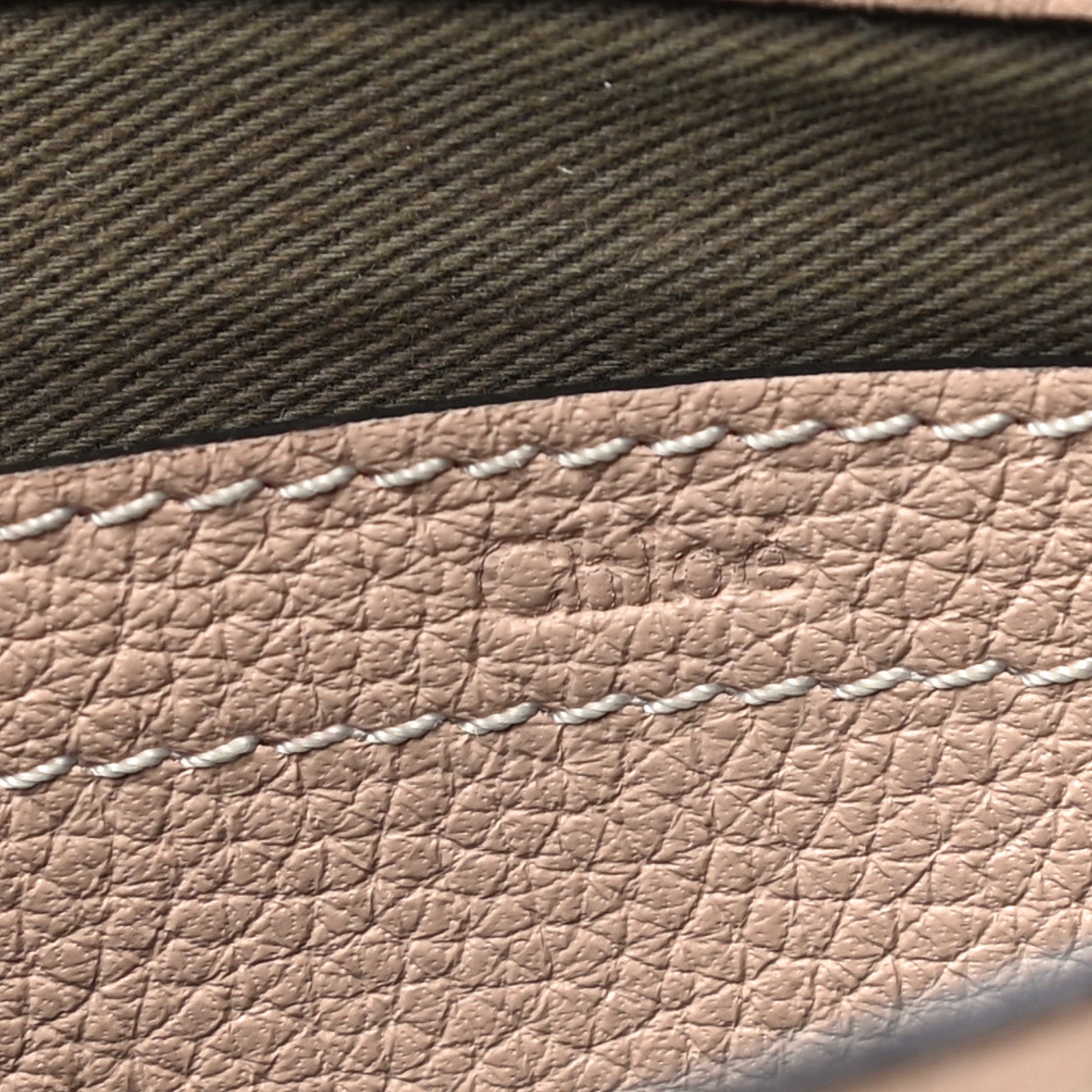 Chloe Calfskin Mini Marcie Round Crossbody Bag Blush Nude 7 of 17