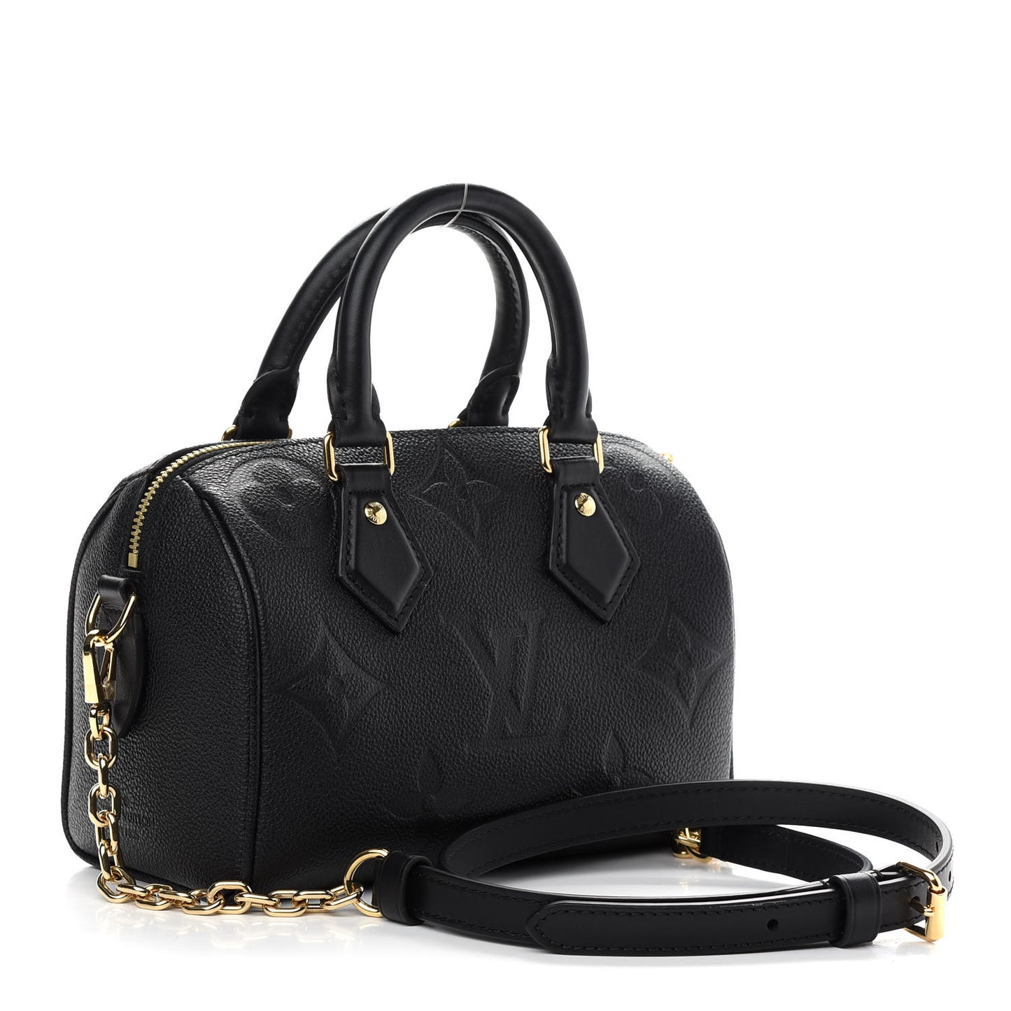 Empreinte Monogram Giant Speedy Bandouliere 20 Black