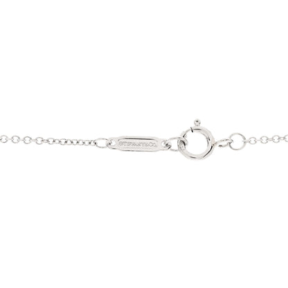 Tiffany Platinum Diamond Schlumberger Ten Stone Cross Pendant Necklace 5 of 7