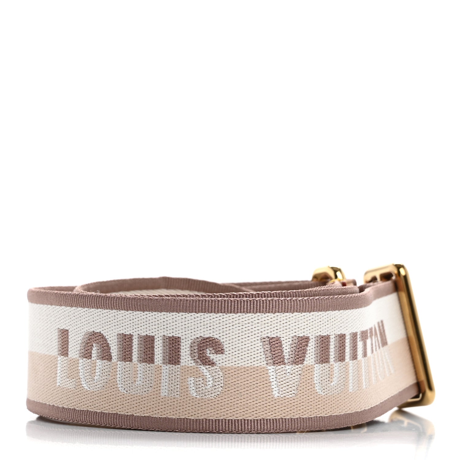 Louis Vuitton Jacquard Speedy Bandouliere 20 Shoulder Strap Beige 2 of 3