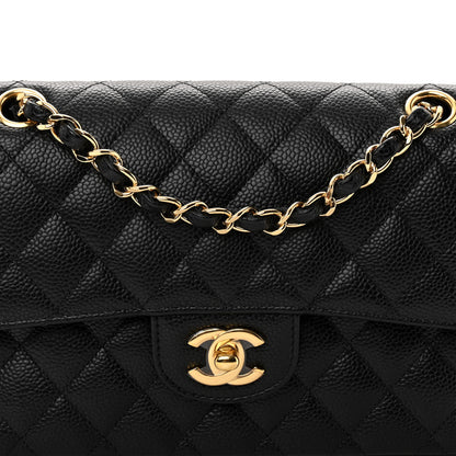 Chanel Caviar Quilted Small Double Flap Black 8 of 10