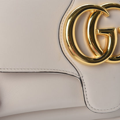 Gucci Calfskin Small Arli Flap Shoulder Bag Mystic White 10 of 10