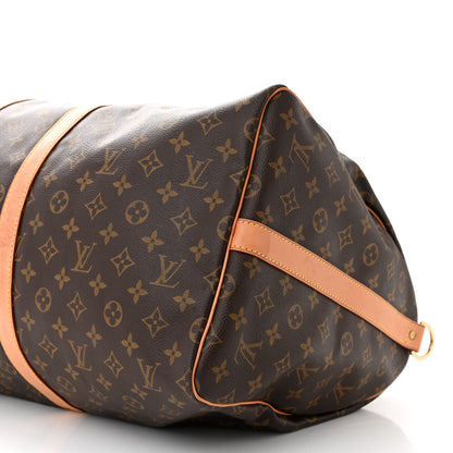 Louis Vuitton LOUIS VUITTON Monogram Keepall Bandouliere 55 9 of 11