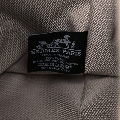 Hermes Canvas Small Bride-A-Brac Pouch Natural Orange 5 of 7