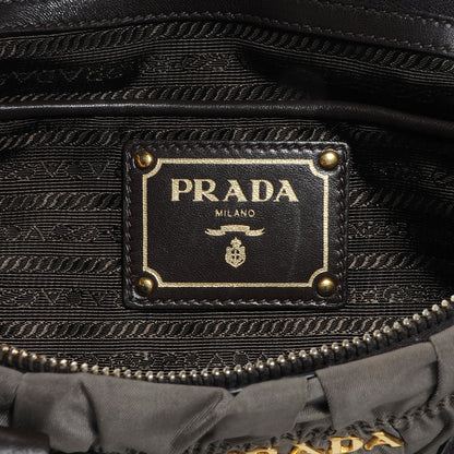 Prada Tessuto Nylon Gaufre Tote Fumo 6 of 11