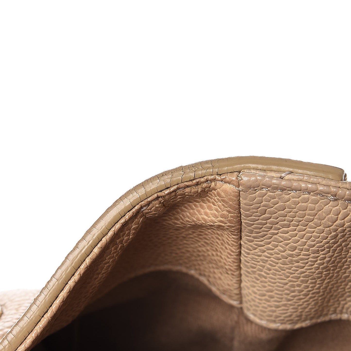 Caviar Large Edy Reissue Tote Beige