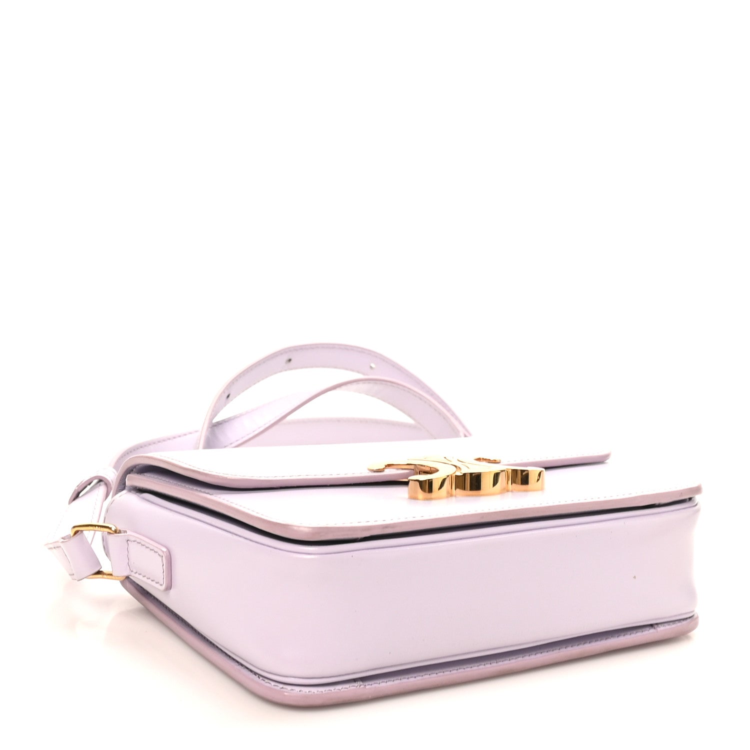 Celine Shiny Calfskin Teen Triomphe Light Lavender 4 of 9