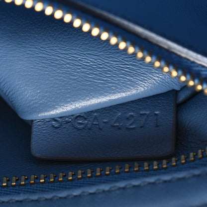 Celine Shiny Calfskin Teen Triomphe Azure 9 of 13