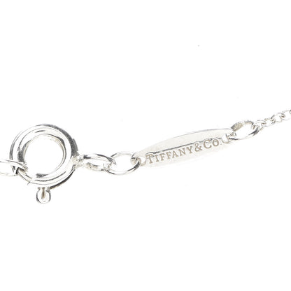 Tiffany Sterling Silver Diamond .05ct Elsa Peretti Diamonds by the Yard Pendant Necklace 5 of 6