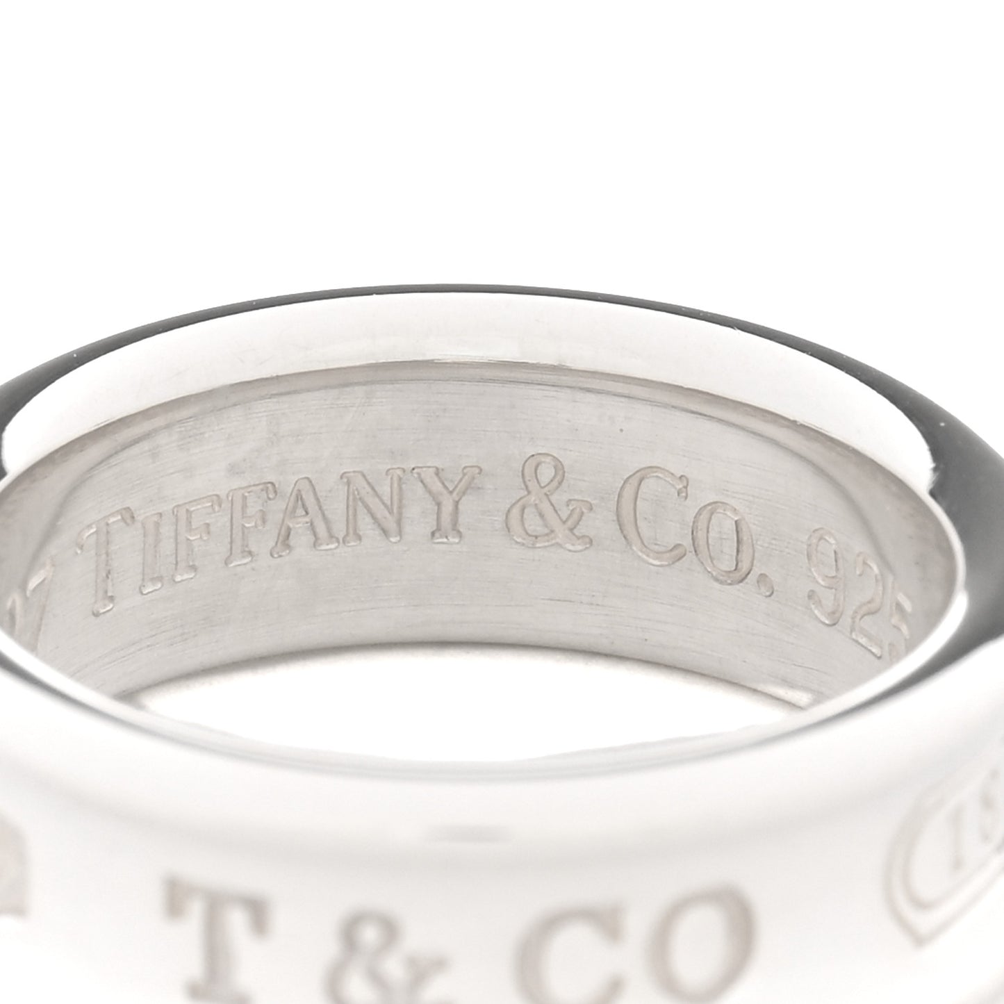 Sterling Silver 1837 Band Ring 52 6