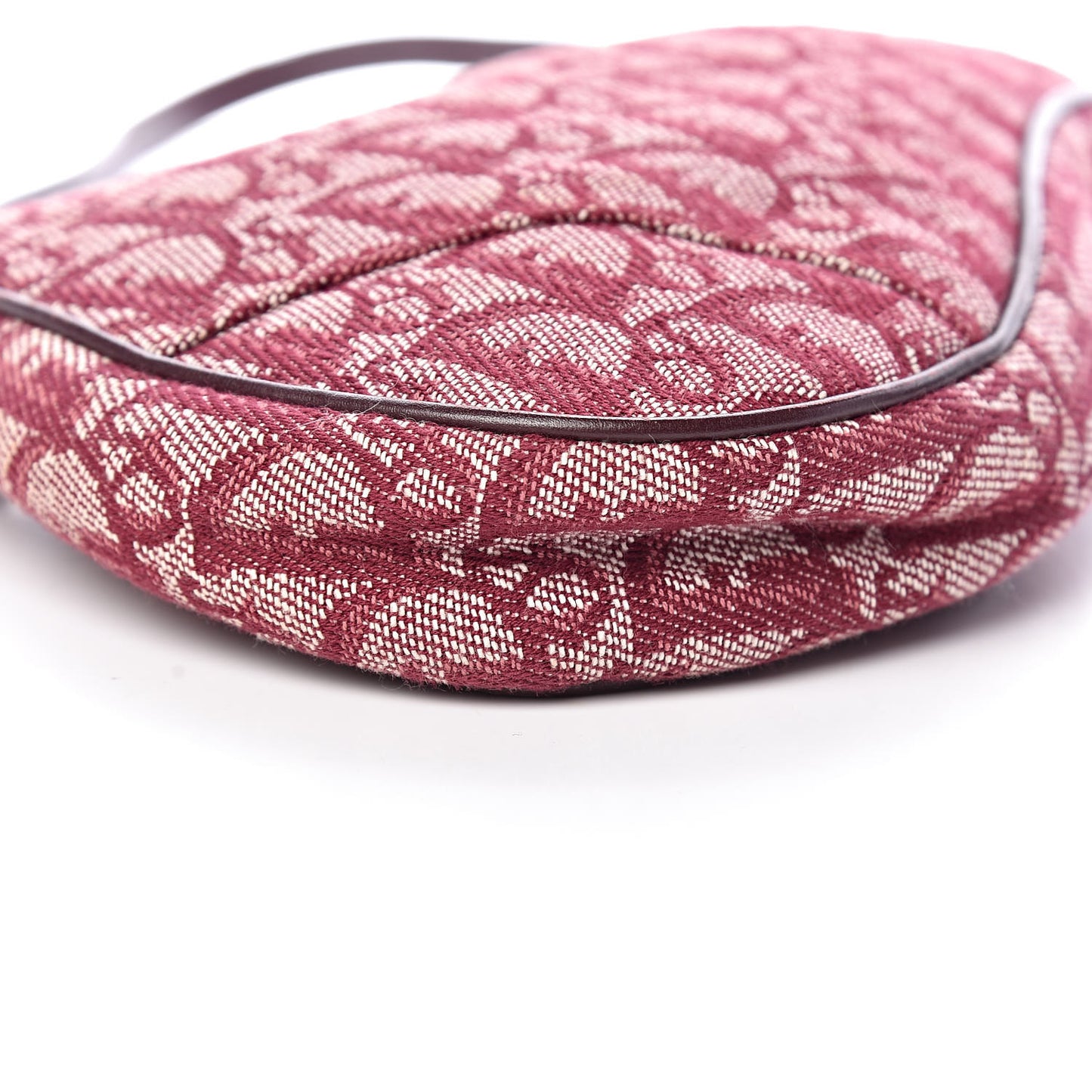 Monogram Mini Saddle Pochette Burgundy