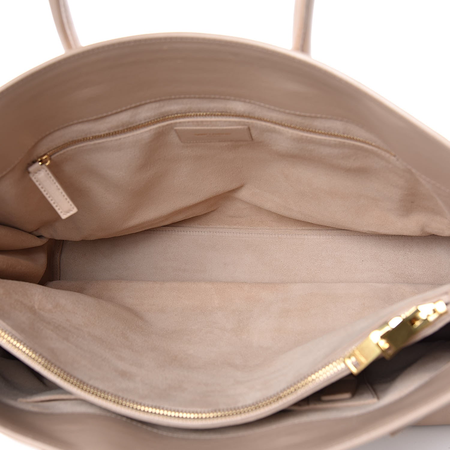 Saint Laurent Calfskin Large Sac de Jour Carryall Nude Powder 6 of 11