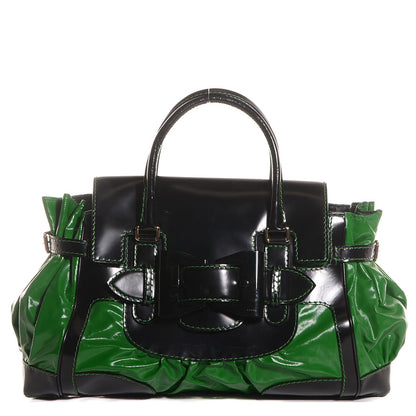 Gucci Dialux Large Queen Tote Green 1 of 7