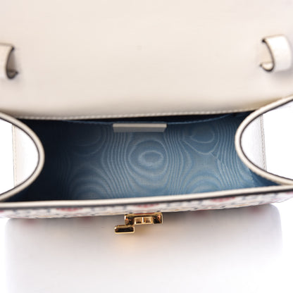 Gucci Calfskin Valentine's Day Exclusive Mini Sylvie Top Handle Bag Ivory 5 of 11