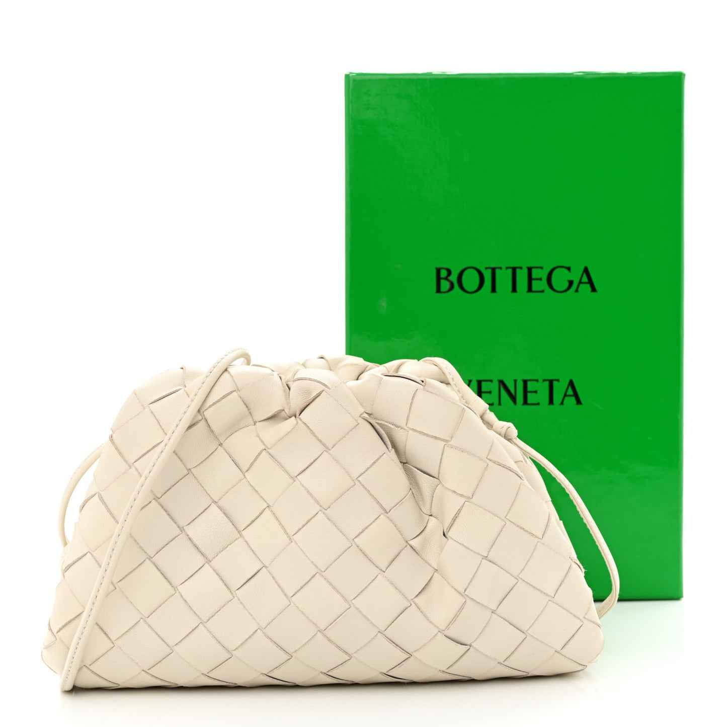 Nappa Intrecciato The Mini Pouch Plaster
