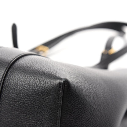 Mulberry Small Classic Grain Bayswater Tote Black 9 of 12