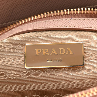 Prada Saffiano Small Galleria Double Zip Tote Cammeo 6 of 14