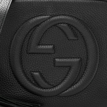 Gucci Pebbled Calfskin Small Soho Disco Bag Black 8 of 10