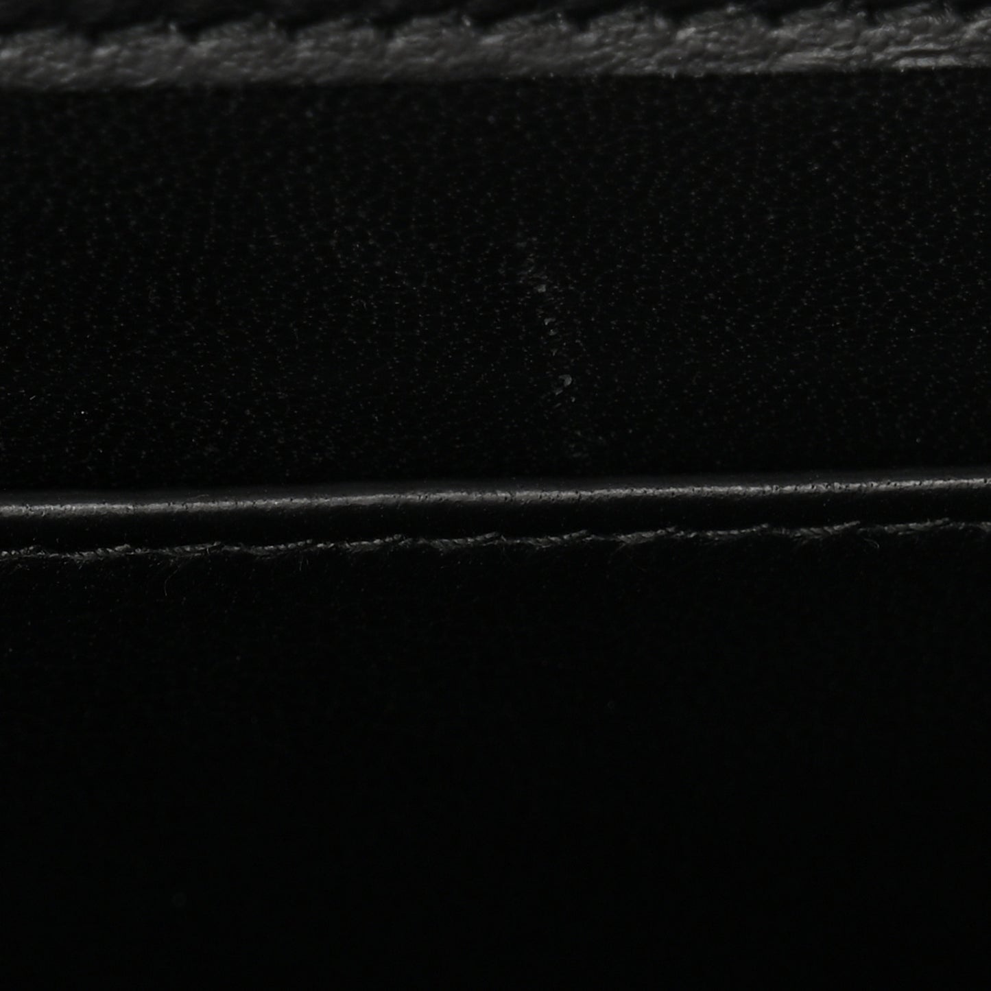 Saffiano City Calf Mini Envelope Bag Black