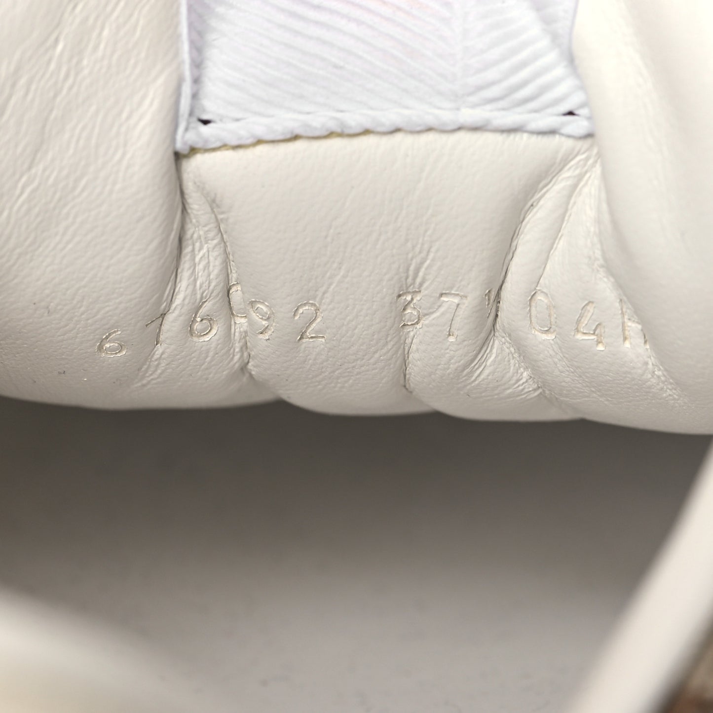 Calfskin GG Monogram Womens Platform 55mm Sneakers 37.5 Hezelnut Beige Ebony Mystic White