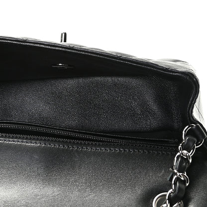 Chanel Lambskin Quilted Mini Rectangular Flap Black 9 of 10