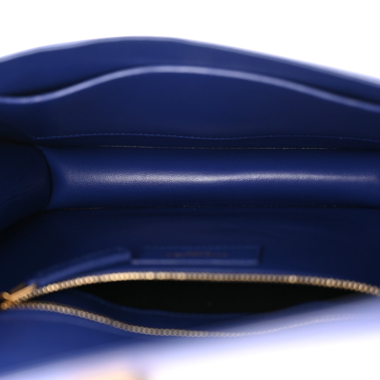 Smooth Calfskin Carre Satchel Royal Blue
