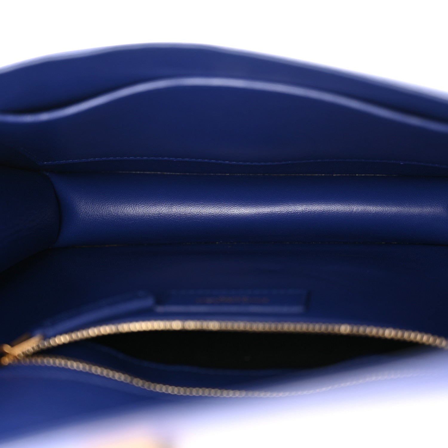 Saint Laurent Smooth Calfskin Carre Satchel Royal Blue 5 of 16