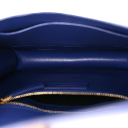 Saint Laurent Smooth Calfskin Carre Satchel Royal Blue 5 of 16