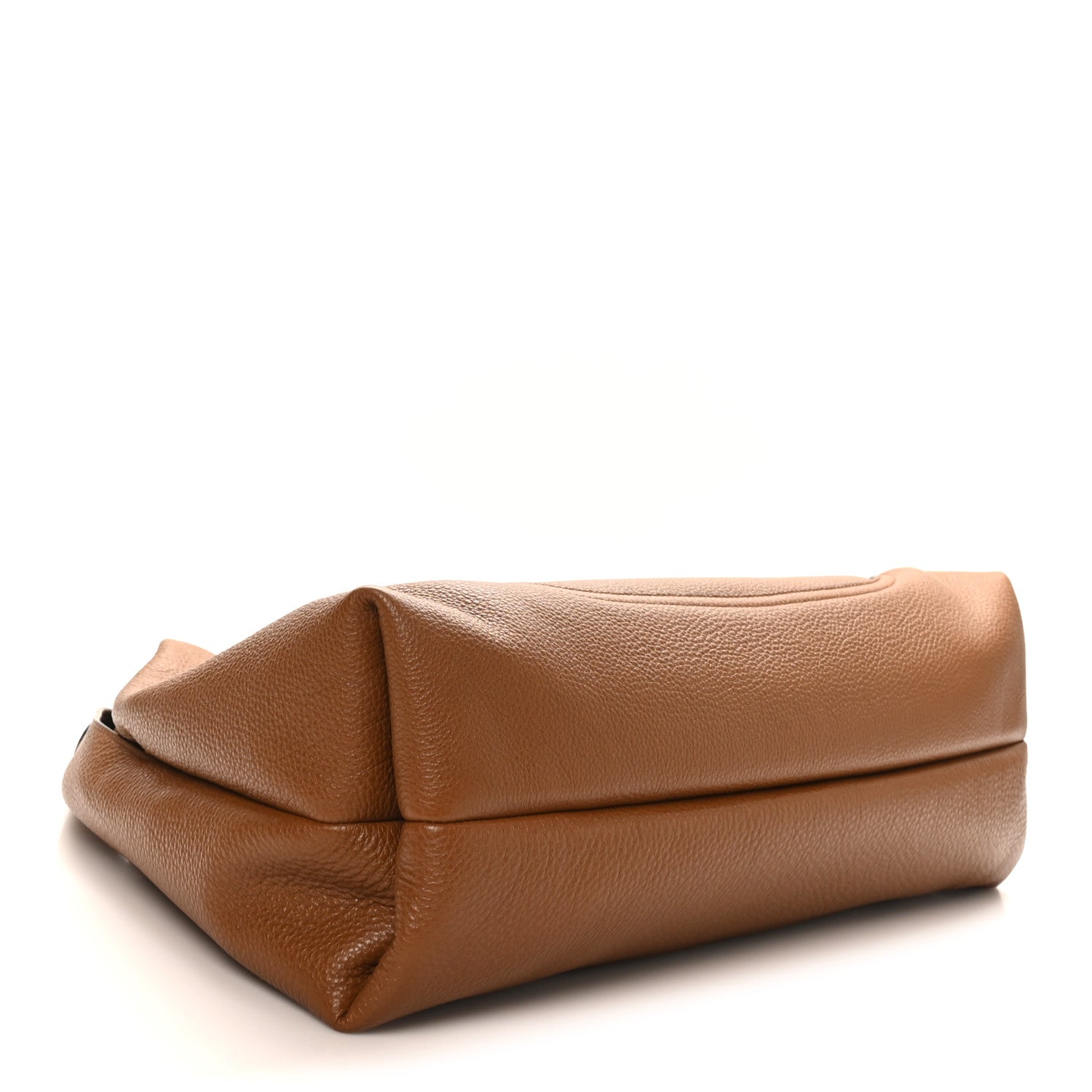 Gucci Grained Calfskin Softbit Maxi Shoulder Bag Brown 5 of 10
