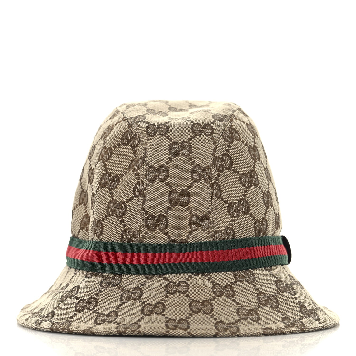 Gucci Monogram Web Bucket Hat L Brown 5 of 10