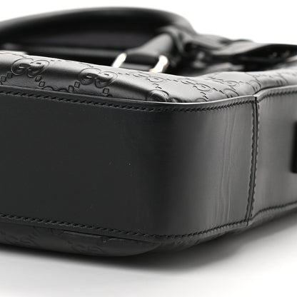 Gucci Guccissima Signature Briefcase Black 9 of 9