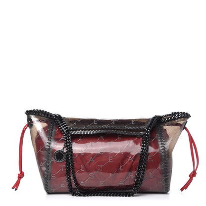 Stella McCartney PVC Monogram Falabella Reversible Tote Red 2 of 10