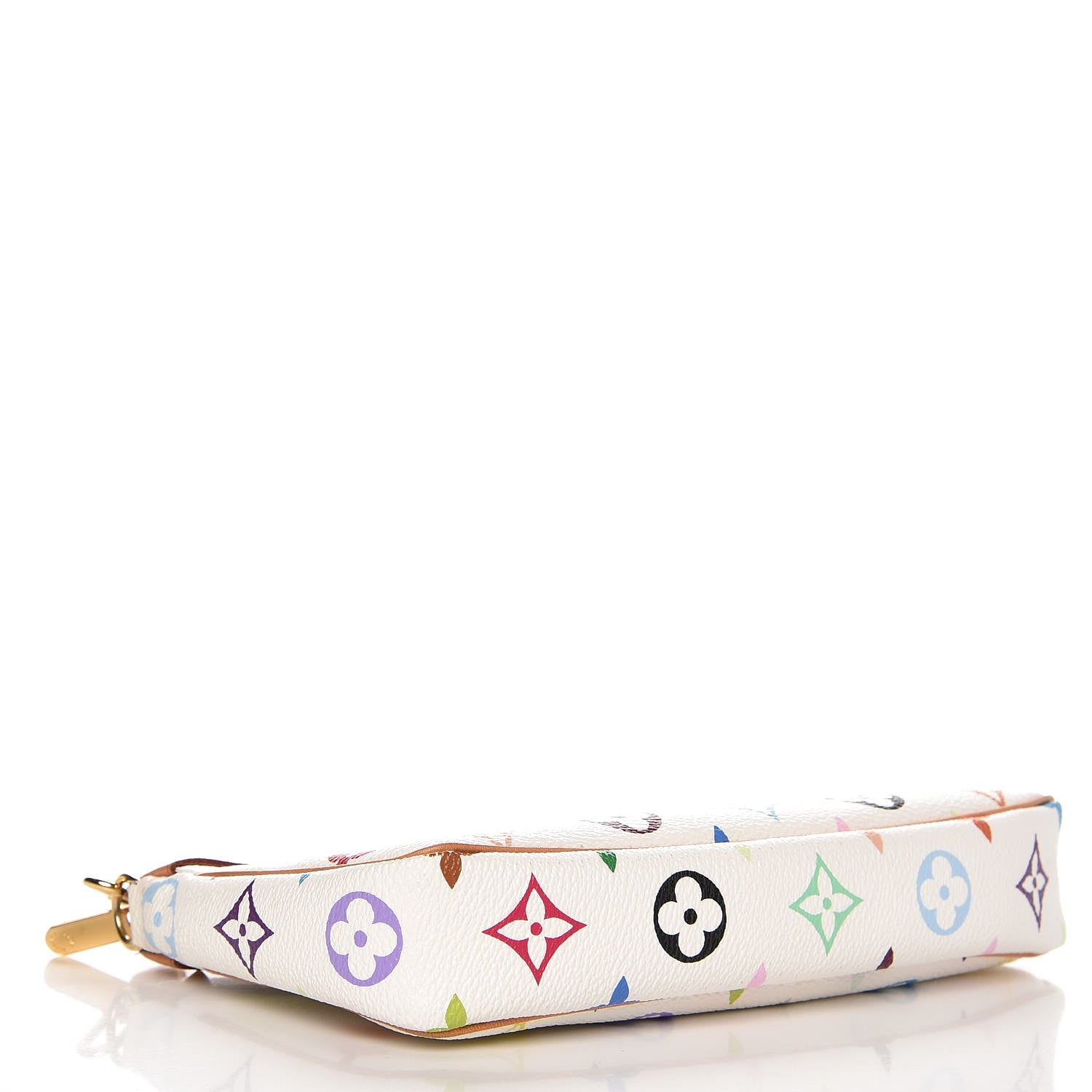 Louis Vuitton Monogram Multicolor Pochette Accessories White 4 of 10