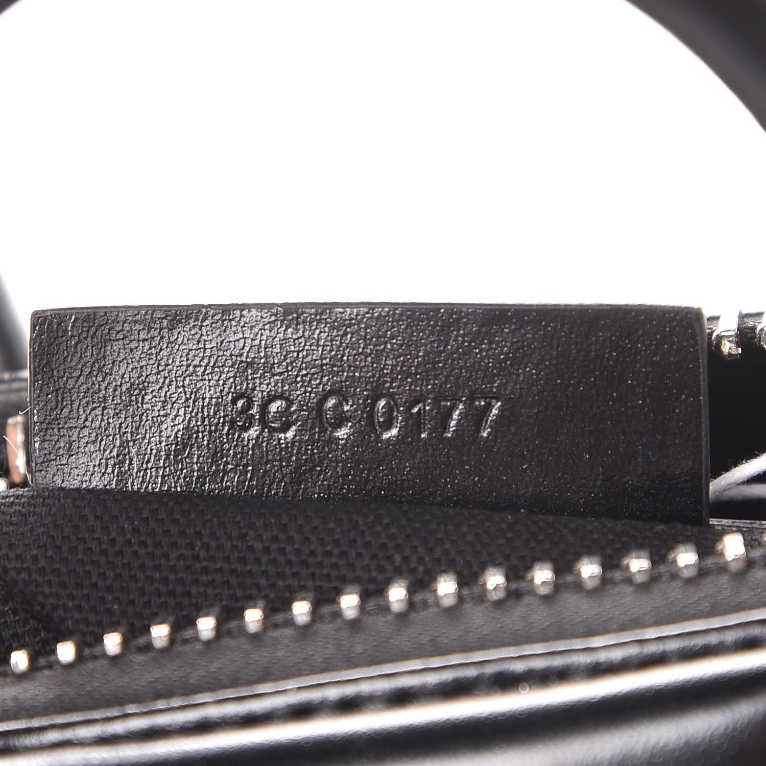 Givenchy Shiny Lord Calfskin Mini Antigona Black 8 of 8
